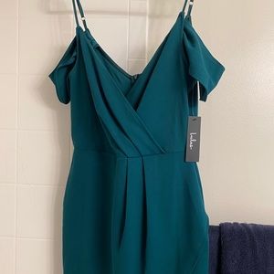 Lulu’s green cocktail dress (S/M 6/8)